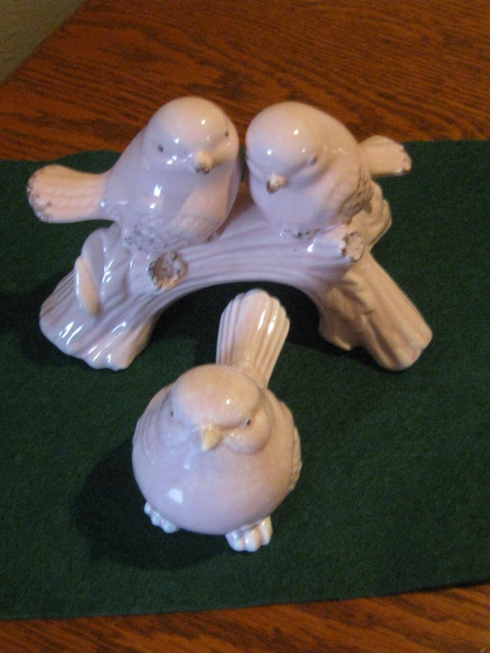 Mother & Babies Ceramic Pink Trio